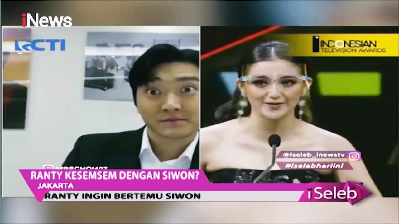 Ranty Maria Berbahasa Korea Bikin Siwon Kagum - iSeleb 09/10