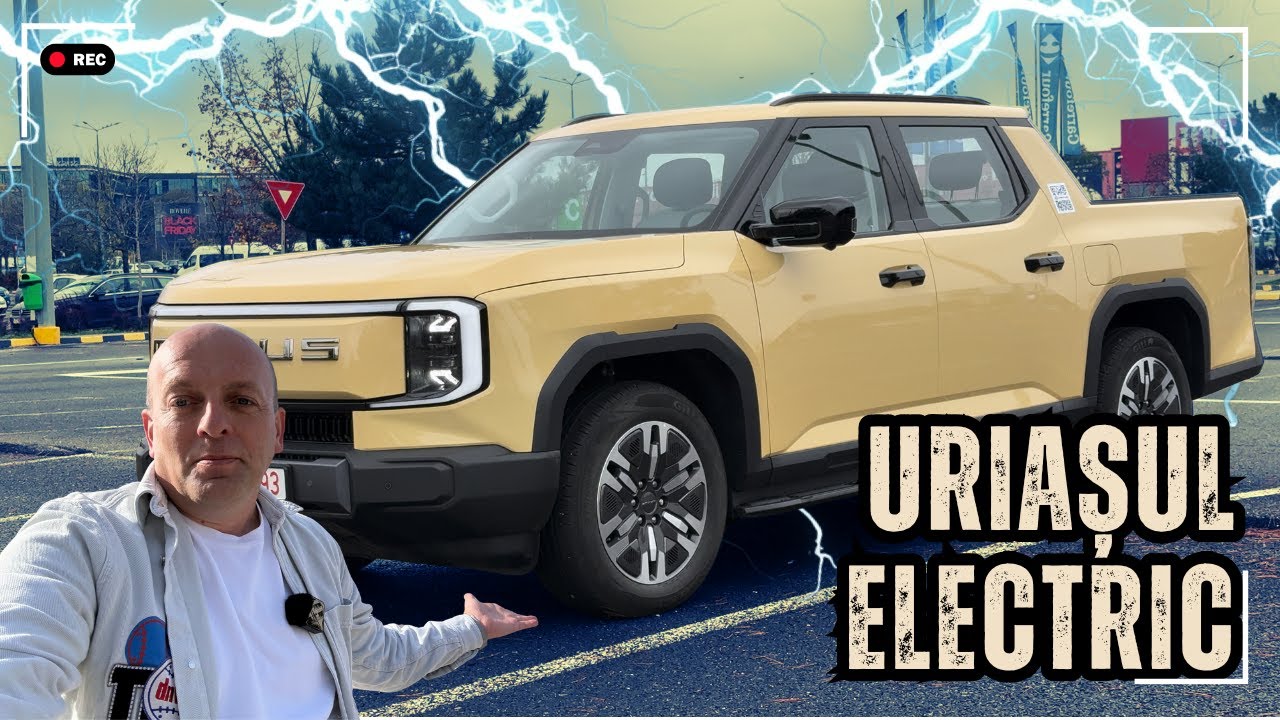 Pickup-ul perfect pentru fermieri dar și pentru plimbări prin oraș
