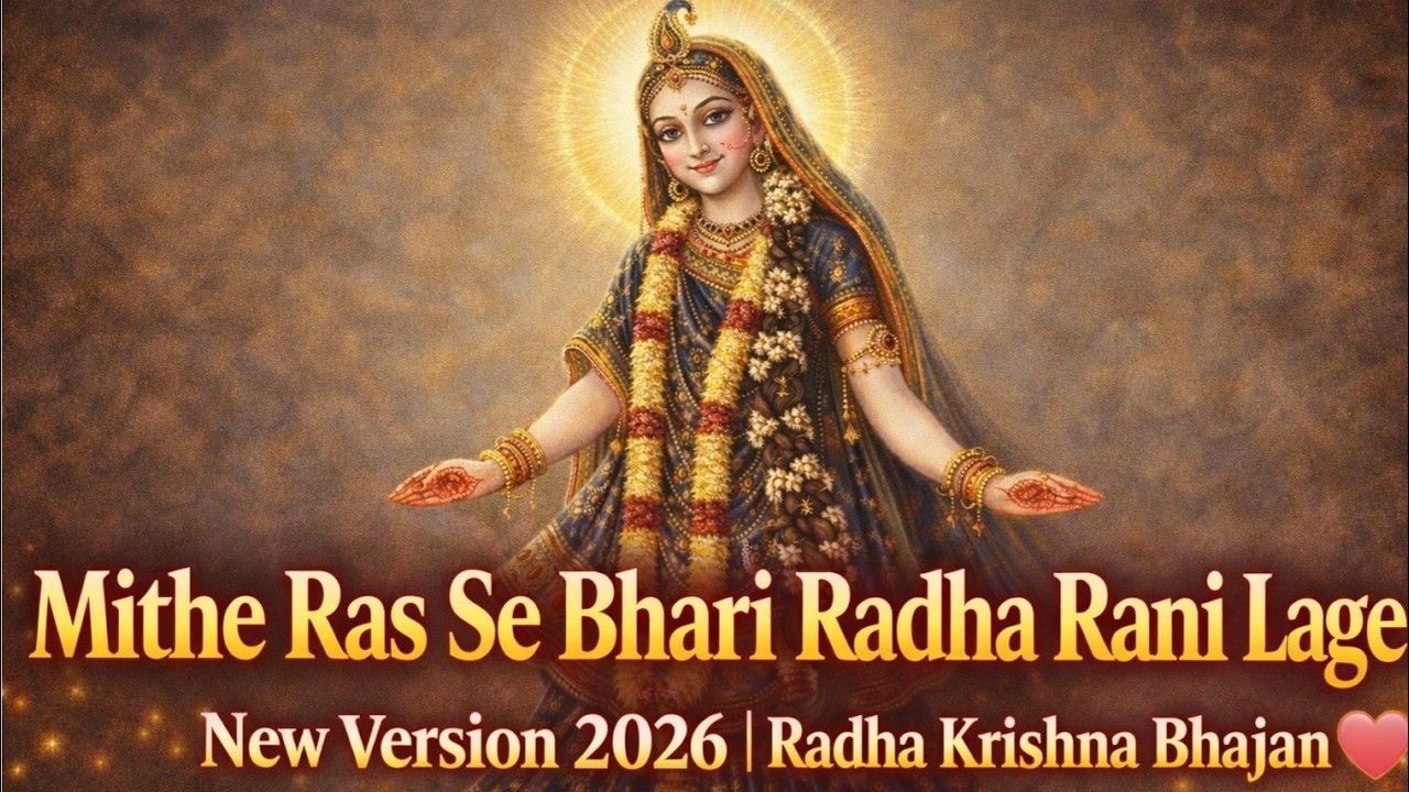 💖 Mithe Ras Se Bhari Radha Rani Lage 😍 New Version 2026 | Radha Krishna Bhajan | Viral Bhajan