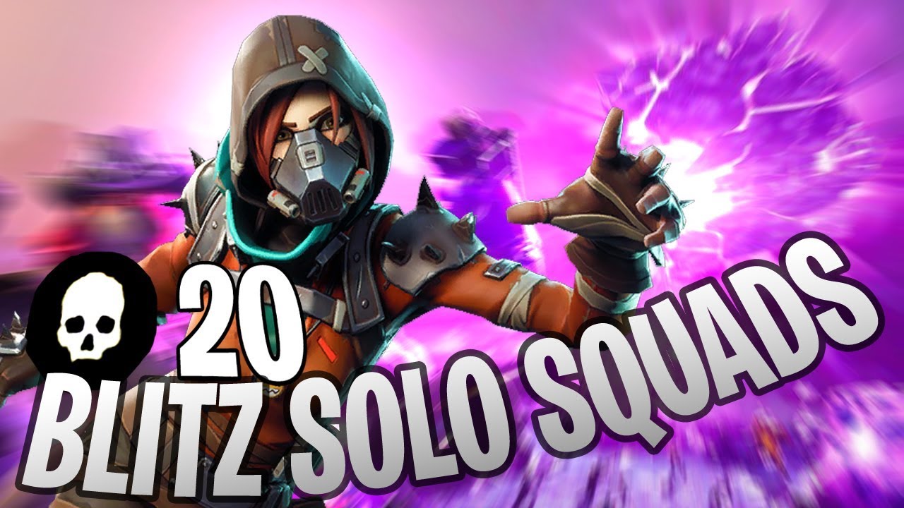 20 Kills Blitz Solo Squads!