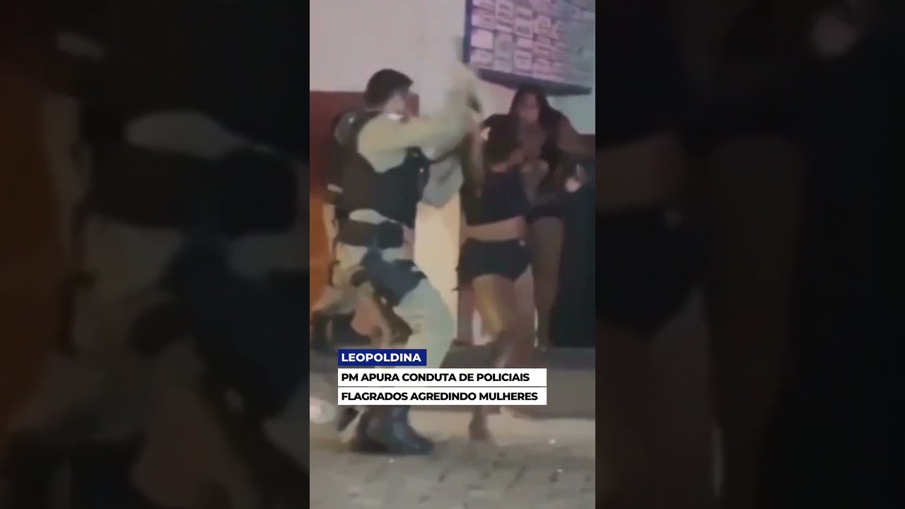 #BandMinas |A Pol&iacute;cia Militar apura a conduta de policiais flagrados agredindo duas mulheres #shorts