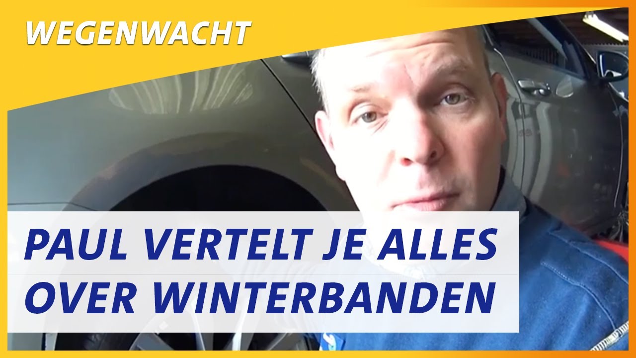Paul vertelt je alles over winterbanden | Wegenwacht vlog #77