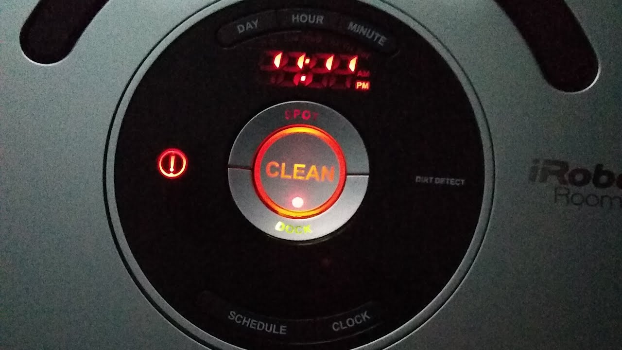 How to run a diagnostic on a iRobot Roomba.