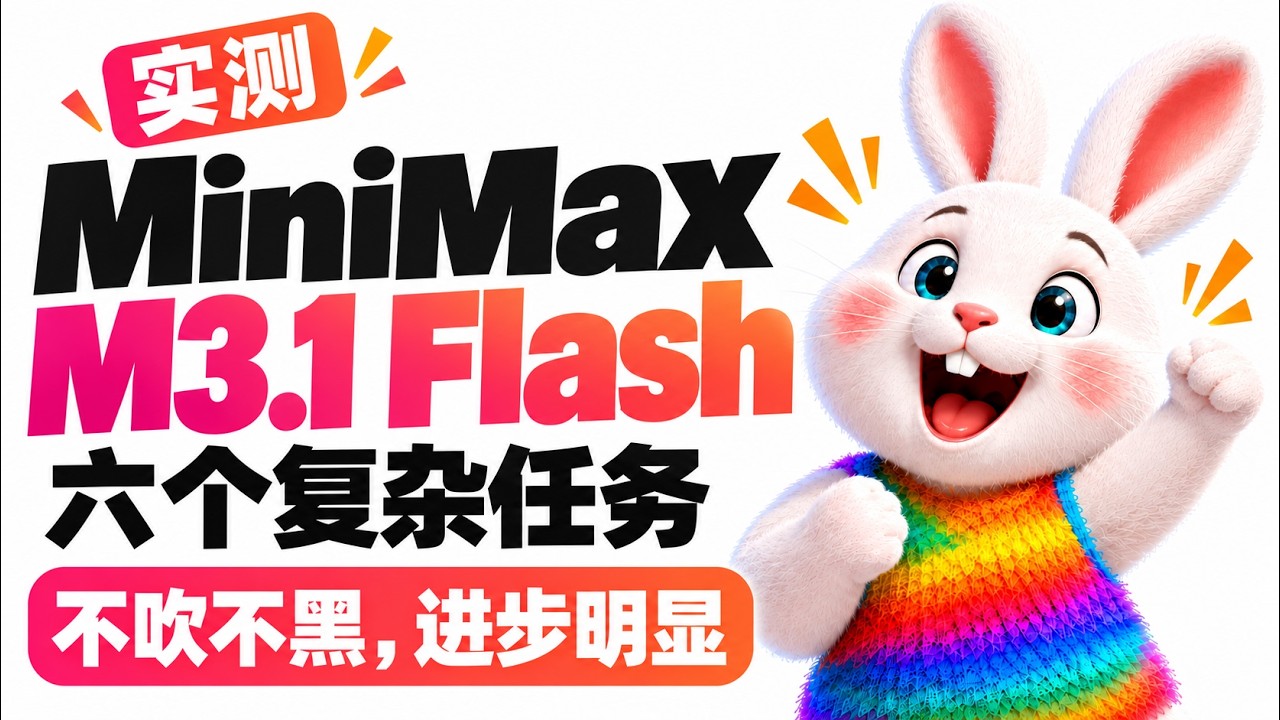 不看跑分，看实测：MiniMax M3.1 Flash 真实体验