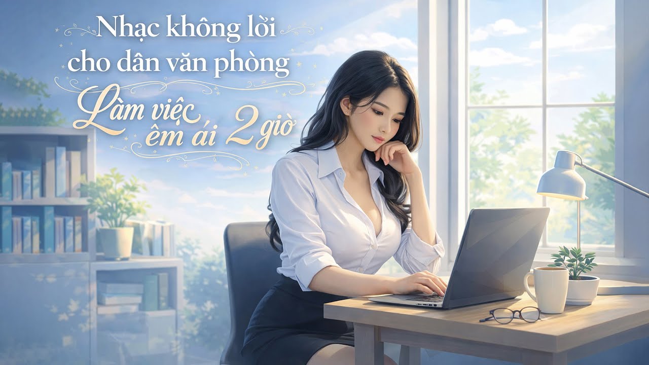 Nhạc không lời cho dân Văn Phòng | Làm việc êm ái 2 giờ