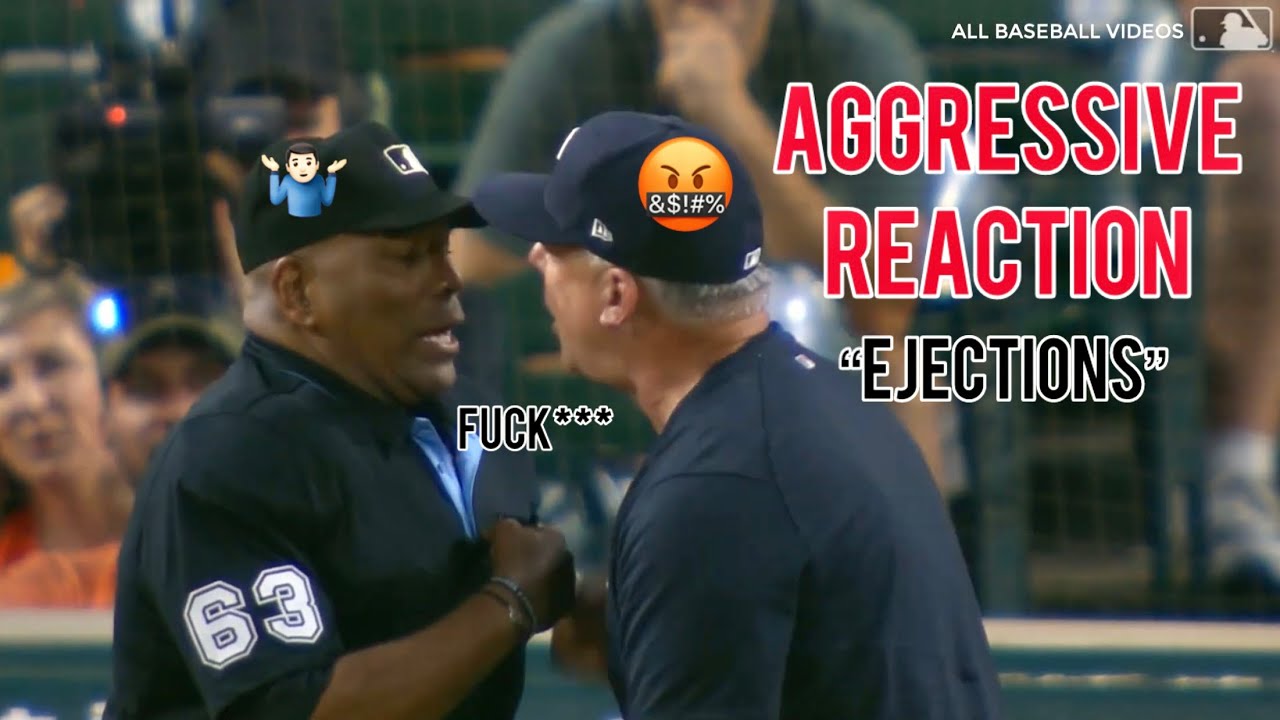 MLB — самые гневные моменты изгнания