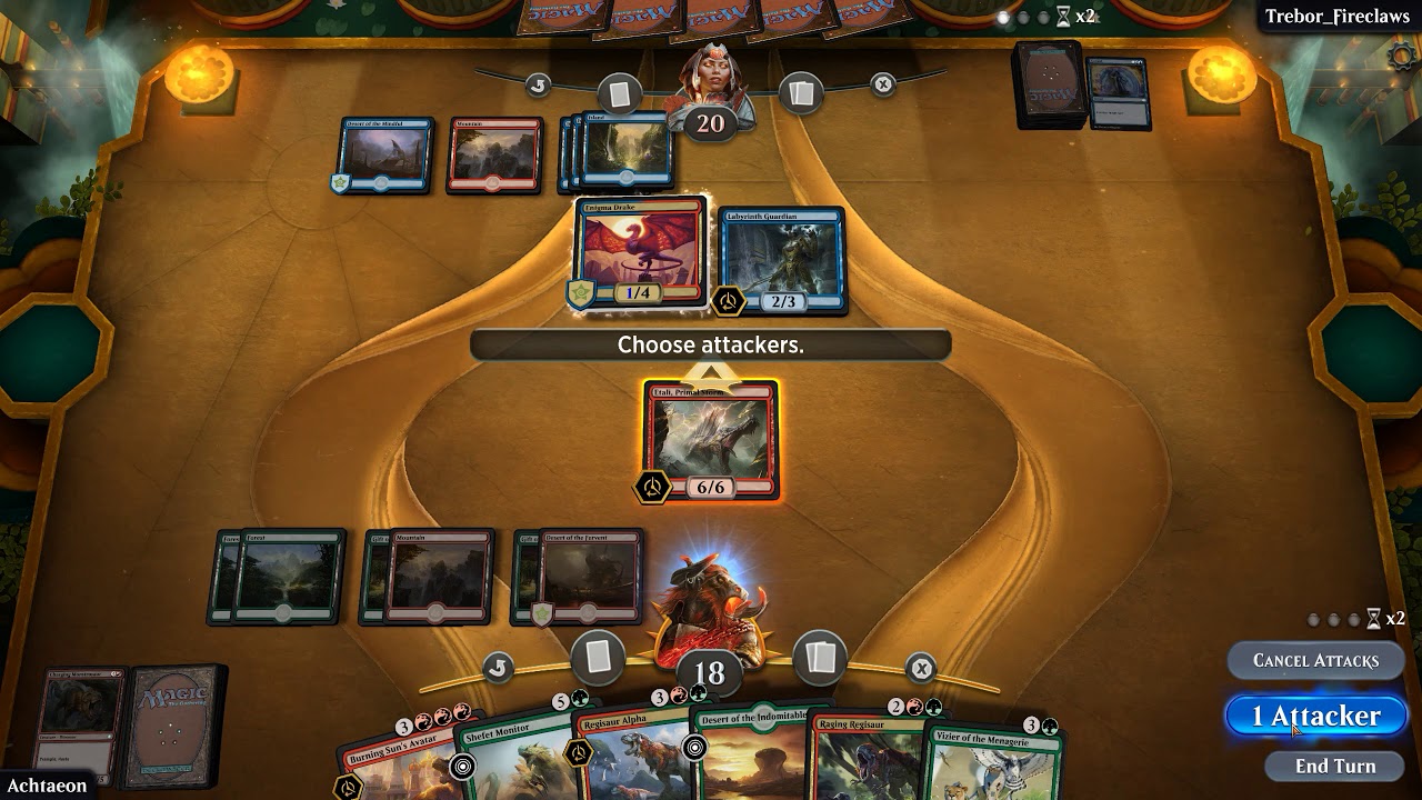 Magic The Gathering Arena: Beta Gameplay (No Commentary)