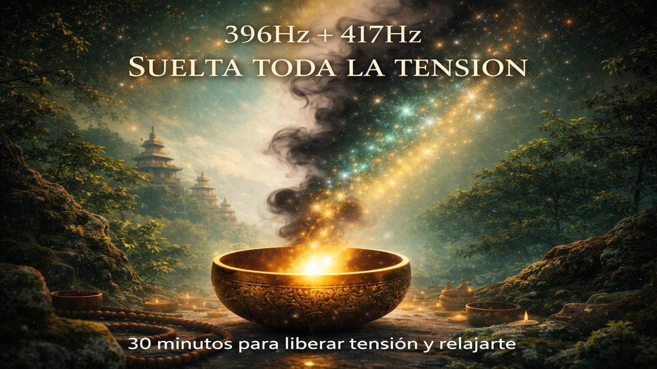 396 Hz + 417 Hz | Un espacio sonoro para soltar la tensión