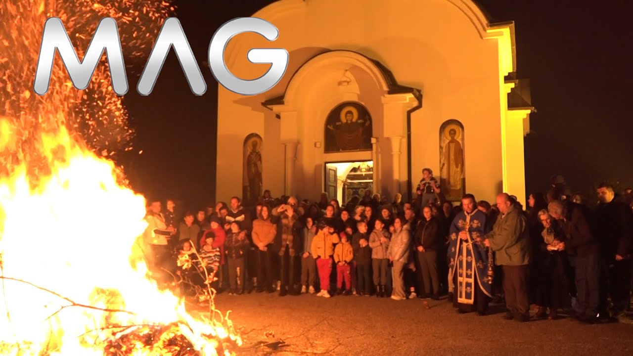 U crkvi Svete Petke u Urovcima svečano i radosno proslavljeno Badnje veče