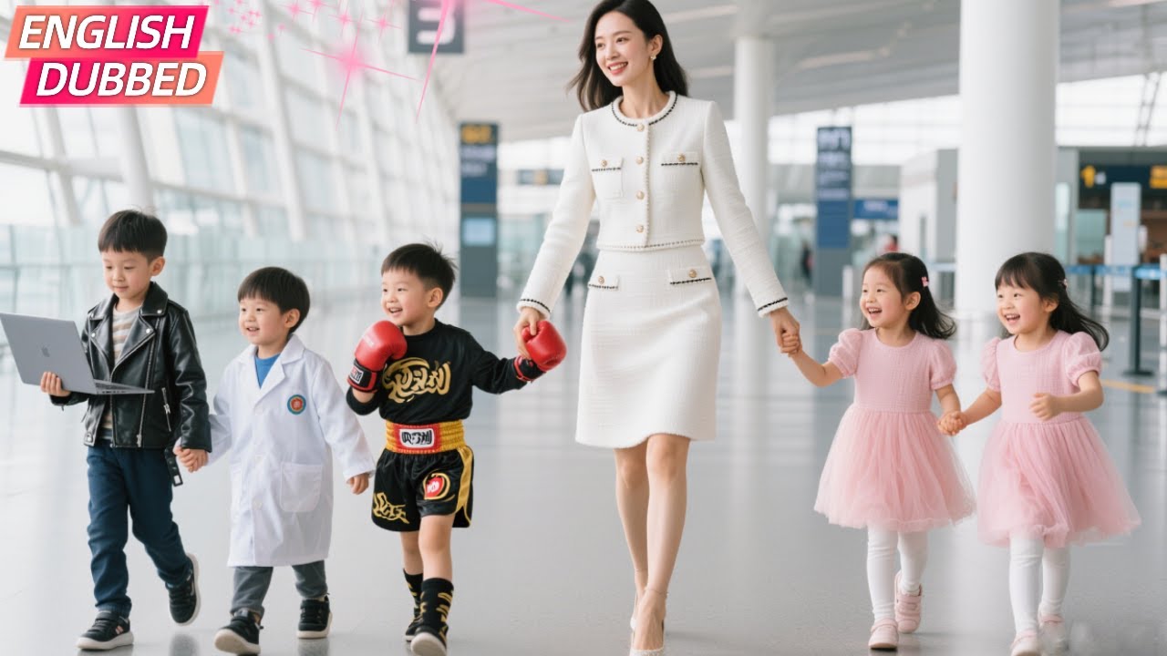 Unexpectedly Spent A Night With CEO, Ran Away!6 Years Later,5 Adorable Children Returned, Shocking