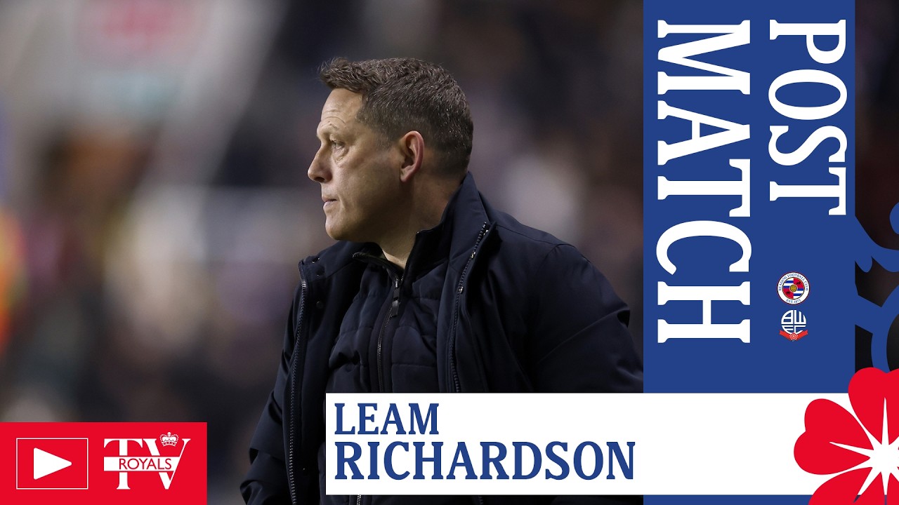 REACTION | Leam Richardson on Bolton point