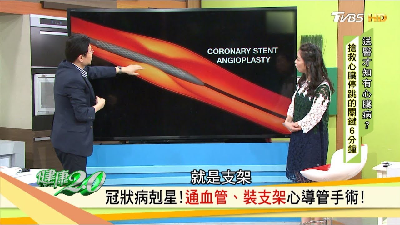 冠狀病剋星！通血管、裝支架心導管手術！健康2.0
