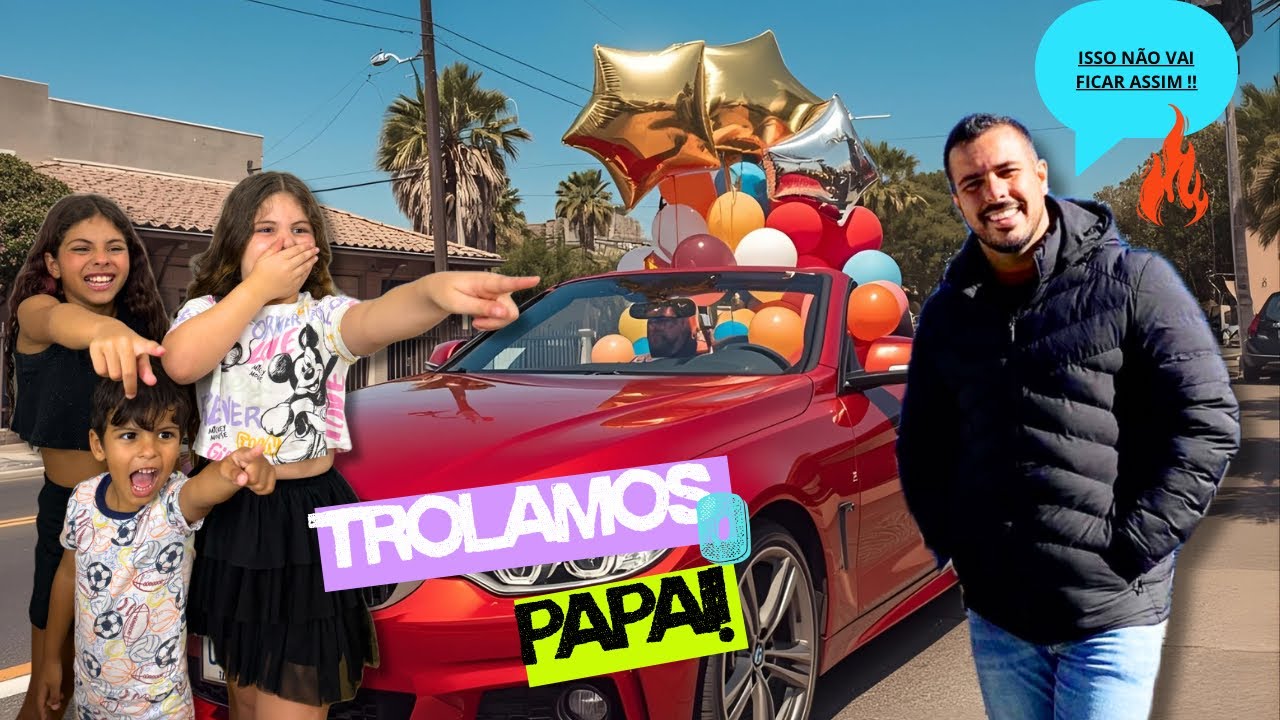 TROLLAMOS O PAPAI * Deu ruim !