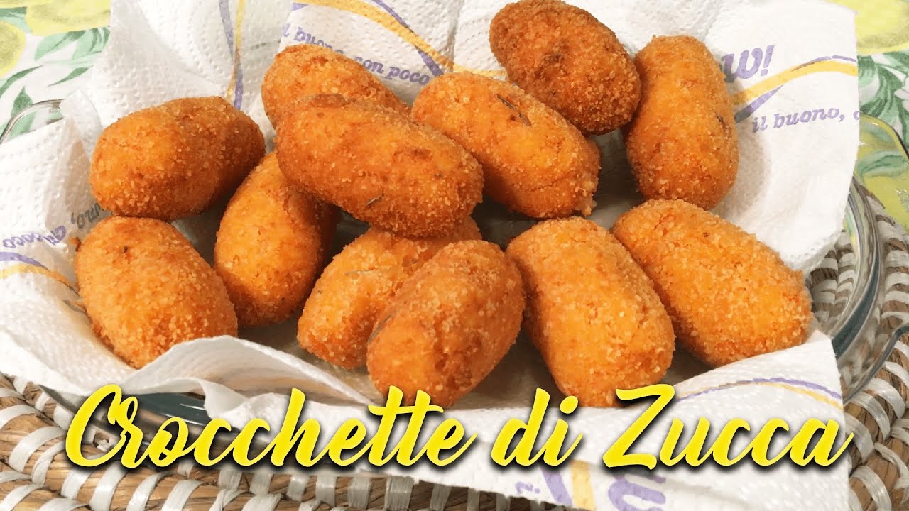 CROCCHETTE DI ZUCCA🎃AL ROSMARINO - gustose ed economiche