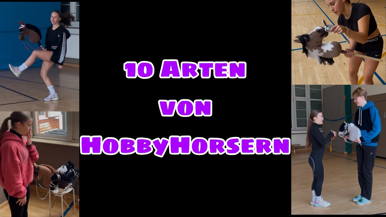 10 Arten von HobbyHorsern