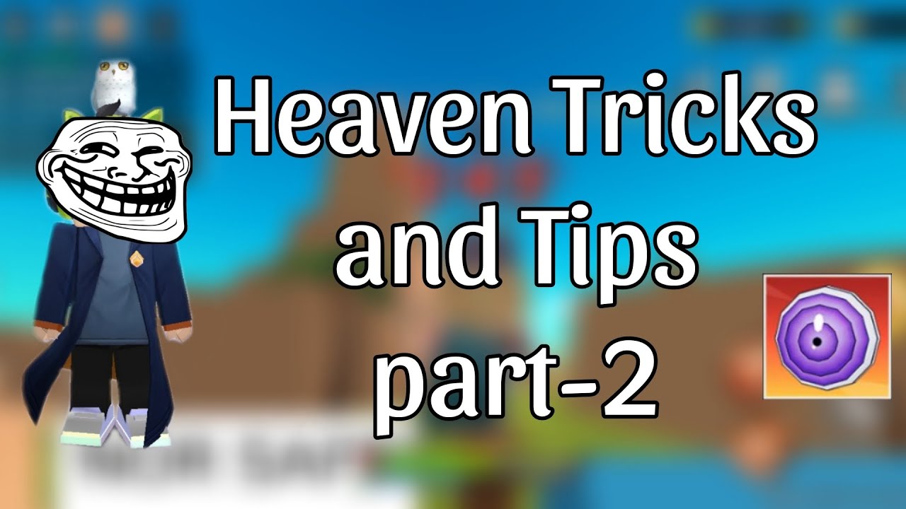Heaven Tricks and Tips part 2 | Anime showdown | Blockman go #animeshowdown #blockmango #denji