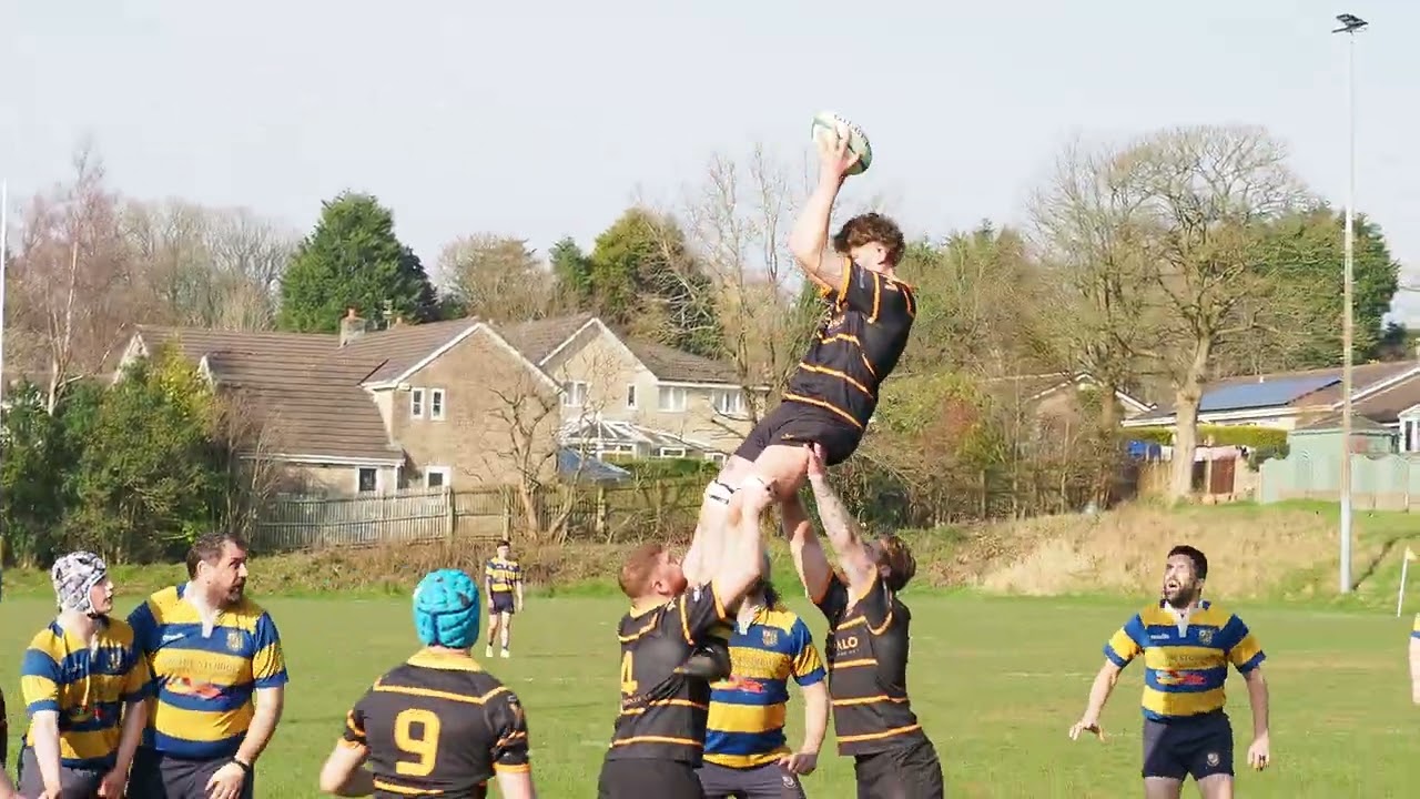 Burnley RUFC Rugby - 1XV vs Orrell in 4K