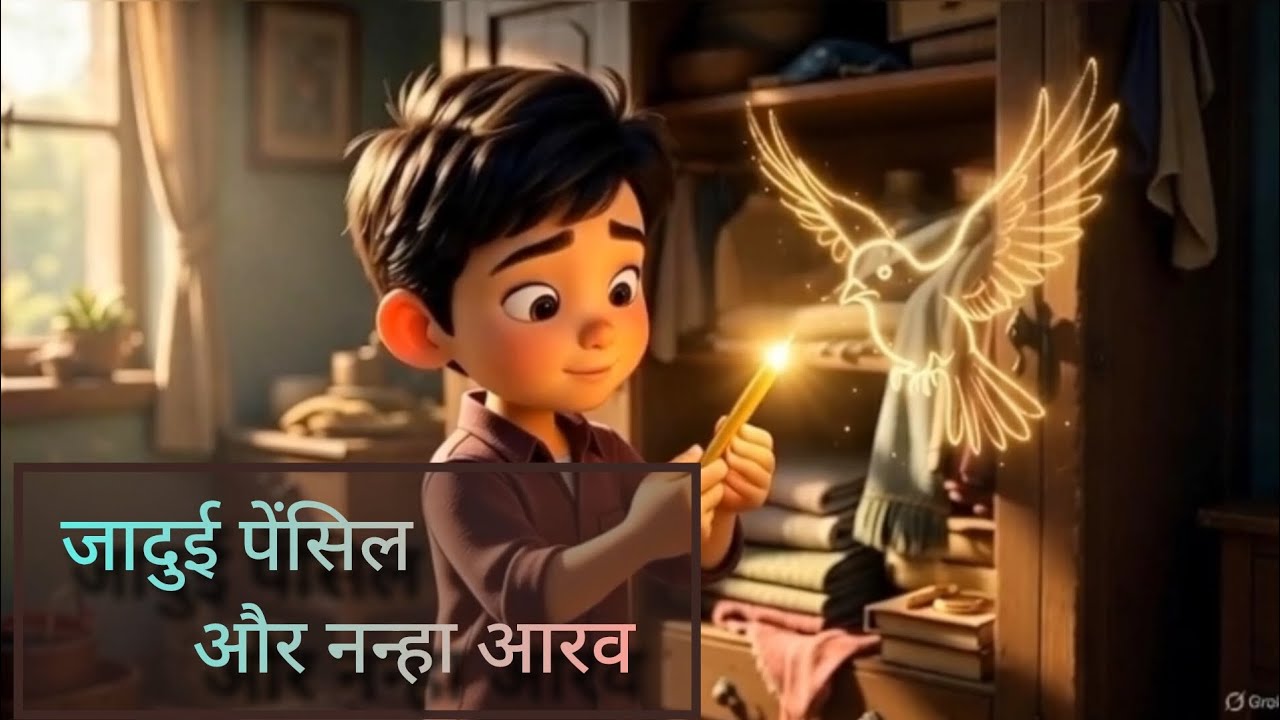 Jadui pencil Aur nanha Aarav