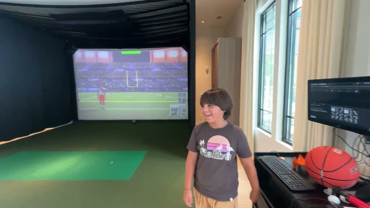 Playing footgolf and Sport simulation games!