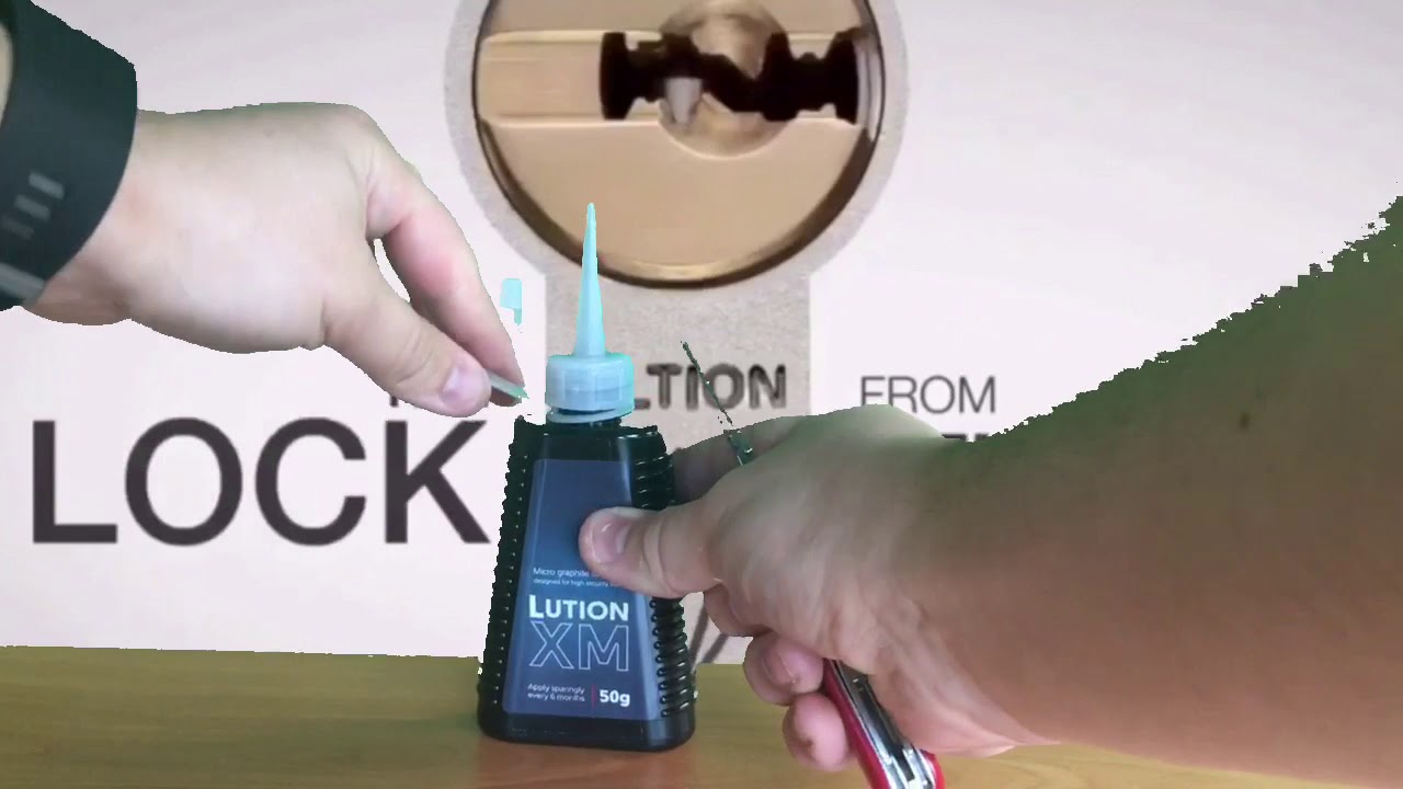 How To Use Ultion Lock Lubricant  