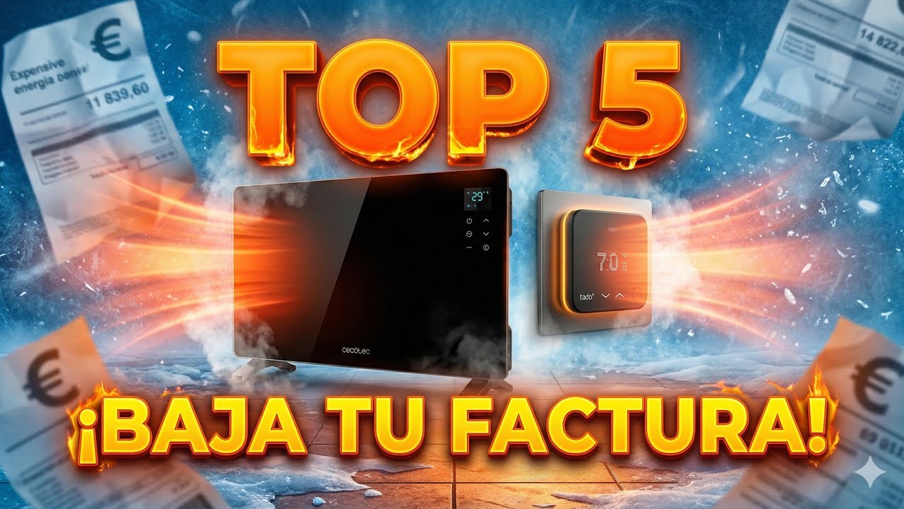 TOP 5 Calefactores Bajo Consumo 2026 (Ahorra en tu Factura)