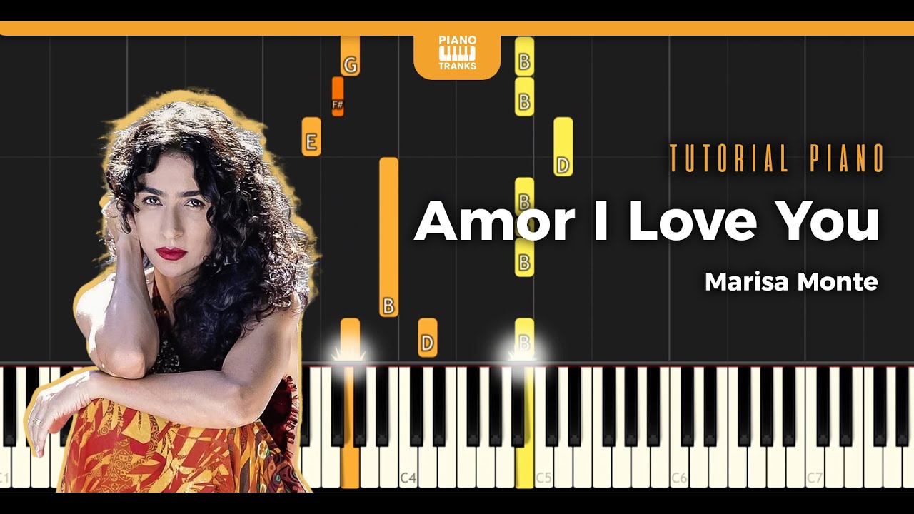 Marisa Monte  - Amor I Love You (Tutorial Piano Easy)