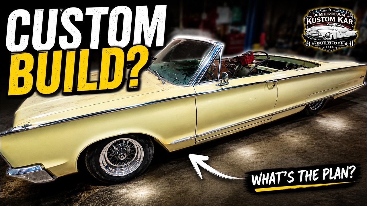 What Are We Turning This 1966 Chrysler Newport Into?! | American Kustom Car Build Off