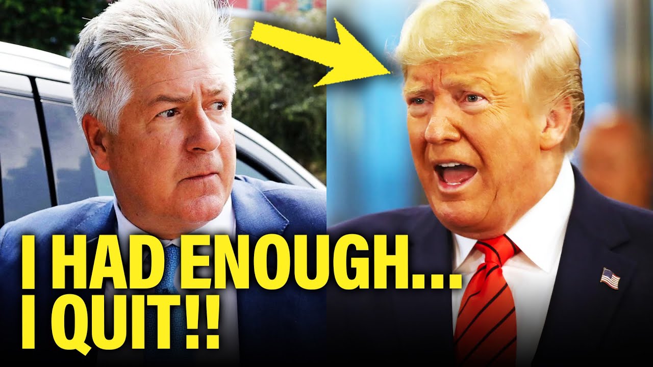 Trump Lawyer QUITS and Prepares to SPILL THE BEANS