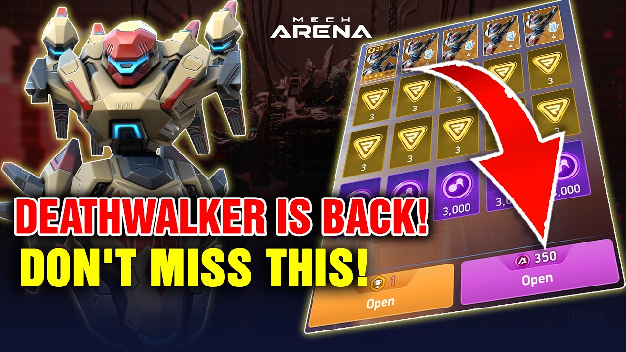 Deathwalker Is BACK! The 6-Month Wait Is Finally Over! | Mech Arena