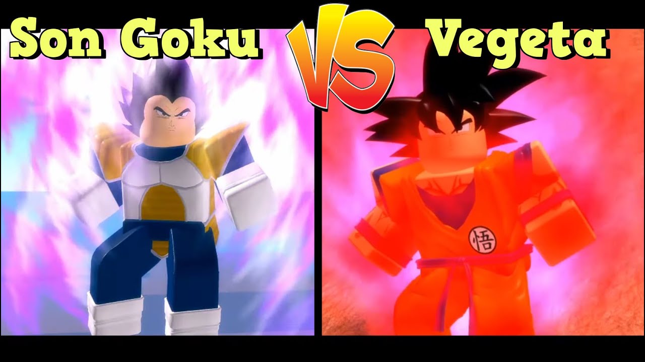 🔥🎞️🔥 GOKU vs VEGETA | RECREATION in ROBLOX DB Online Generations