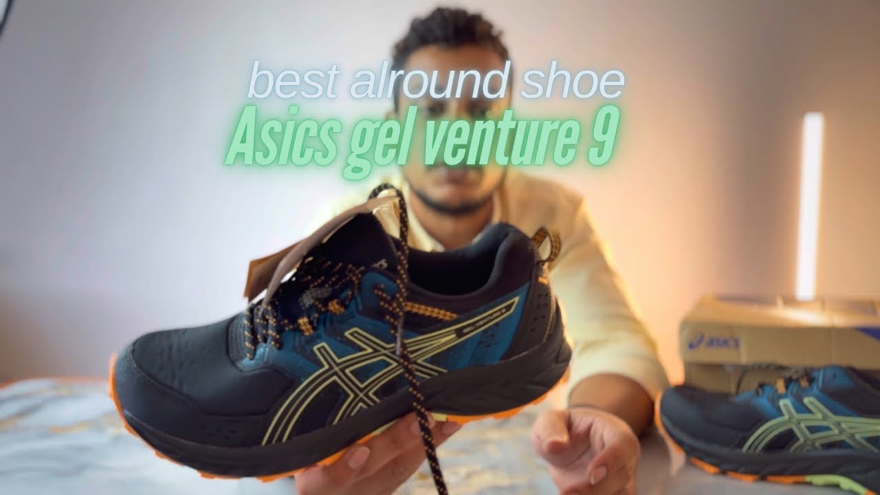 Asics gel venture 9 best shoe under ₹2500 with ortholite insole👟👟#fitness #running #unboxing