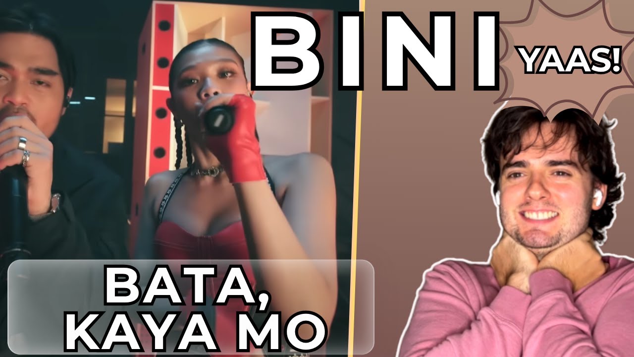 reacting to BINI x PLAYERTWO – 'Bata, Kaya Mo' (Coke Studio PH) | !!!💥