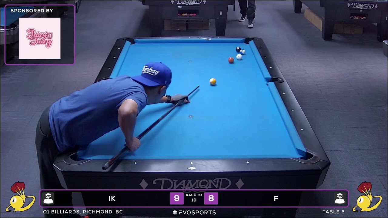 IK vs F - Q1 BILLIARDS - TABLE 6 | EvoSports