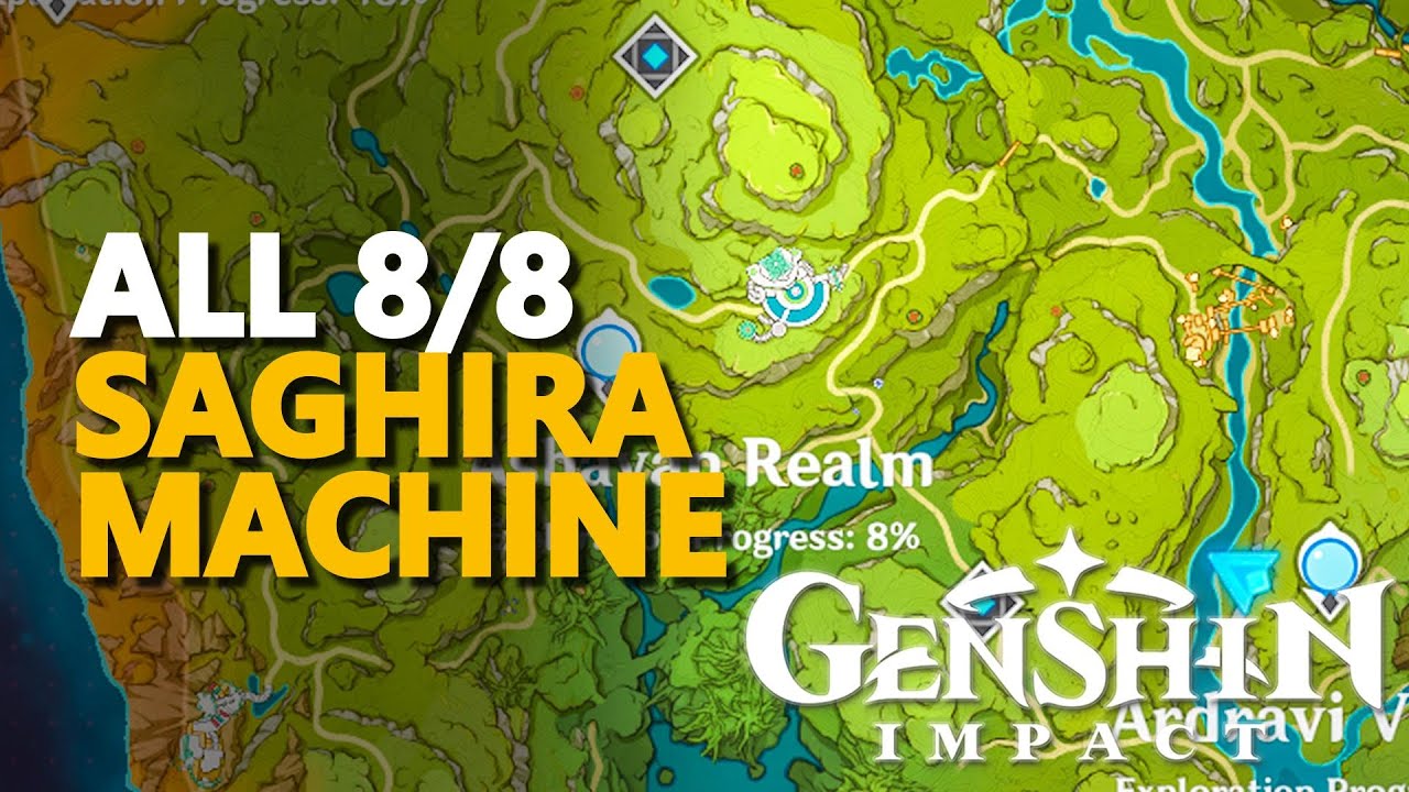 Saghira Machine Genshin Impact All 8/8