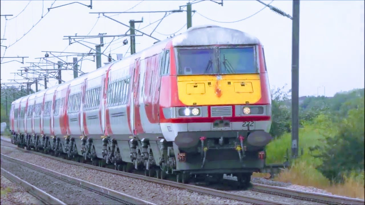 Evening Rush Hour at Yaxley Lode, ECML | 03/08/18