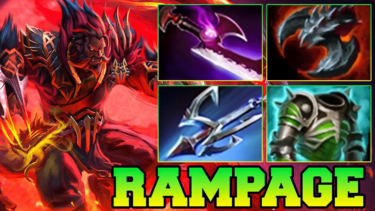 Rampage + 25 Kills Lycan Dota 2 Safe Lane Hard Carry Pro Gameplay Build Guide 7.39 7.40