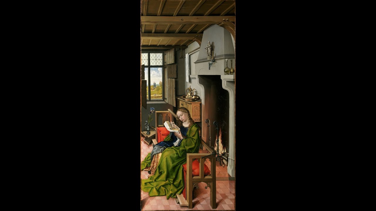 HISTORIAS DESDE LA PALMERA XLI - SANTA BÁRBARA, DE ROBERT CAMPIN
