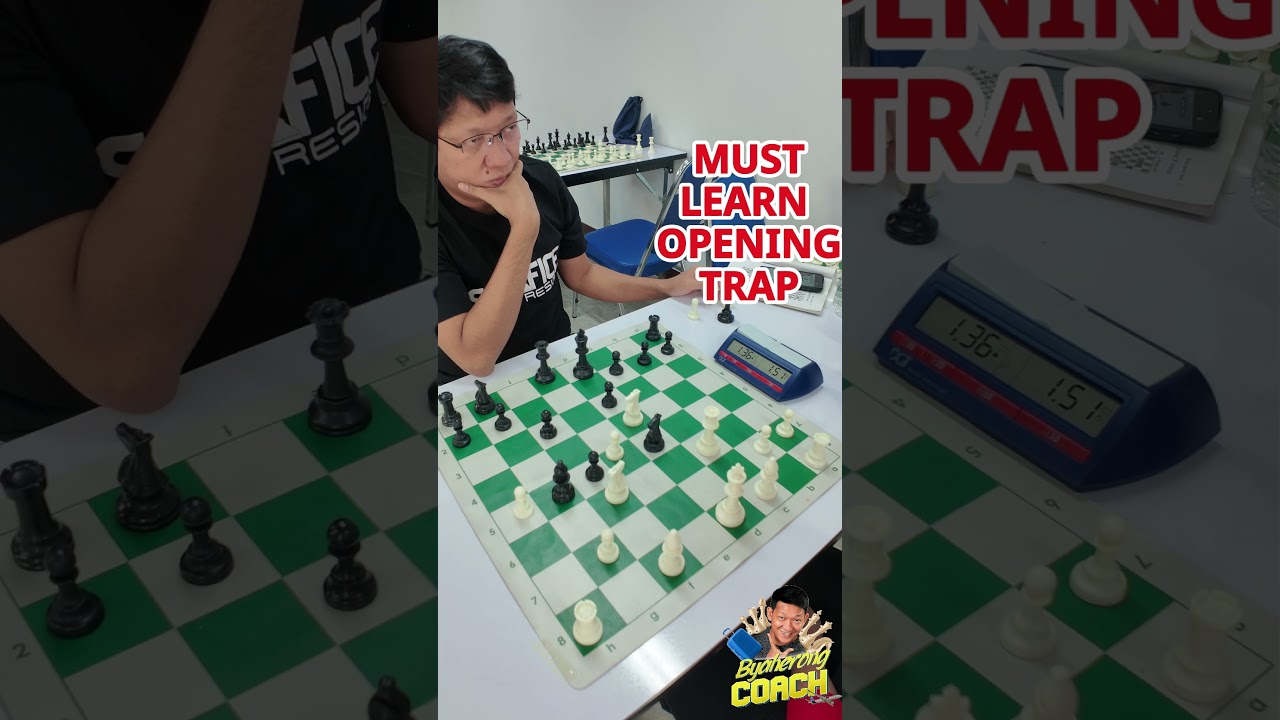 EVERY d4 PLAYER MUST KNOW THIS! Early Knight Sacrifice in Slav Opening!