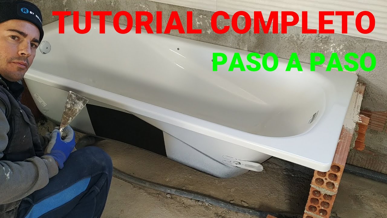 Instalación de bañera. Paso a paso