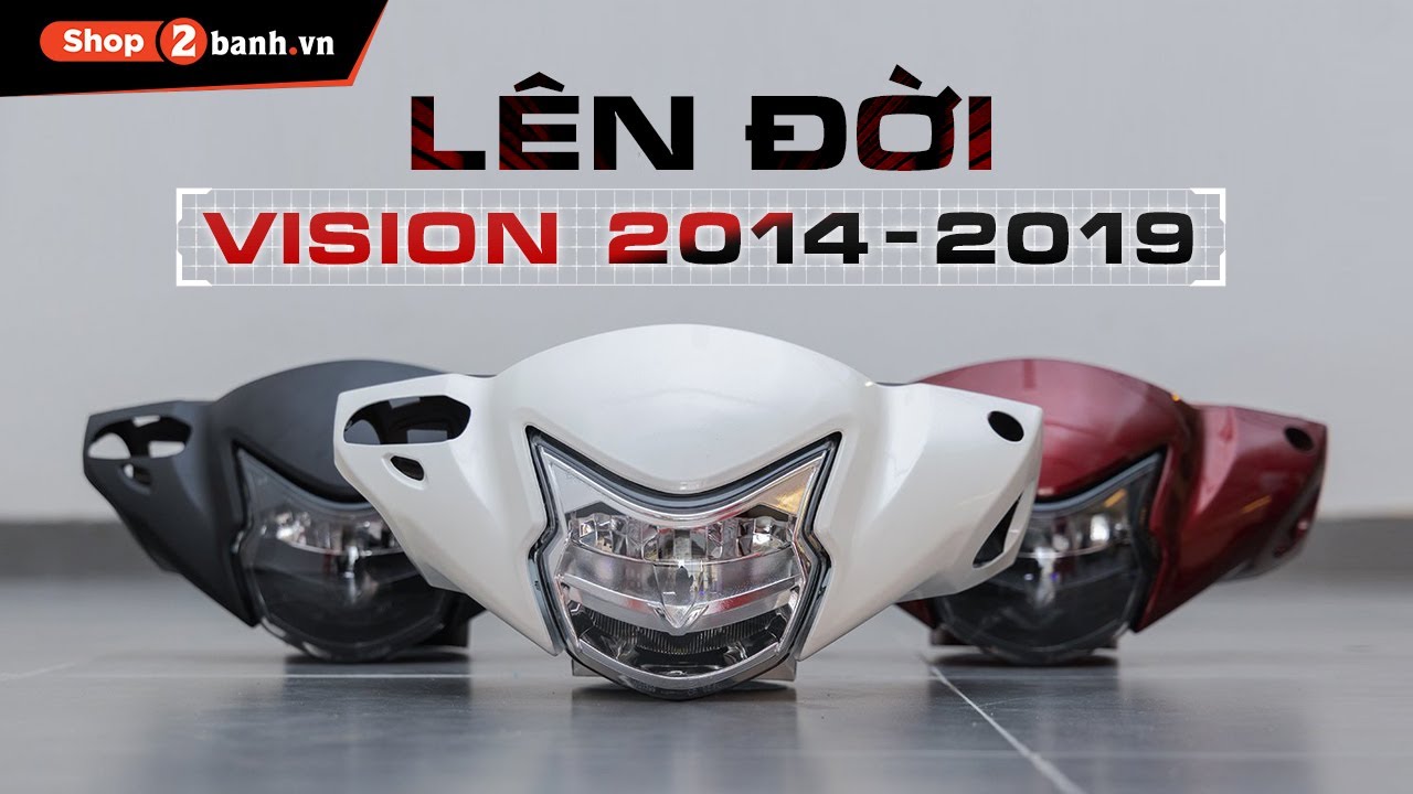 Nâng cấp Vision 2014 - 2019 với Combo Zhi.Pat VS110 2022 thành phiên bản sang trọng hoàn toàn mới