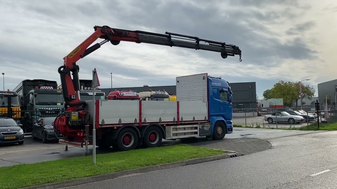 KRAANWAGEN SCANIA R730 V8 6X4 + PALFINGER PK33002