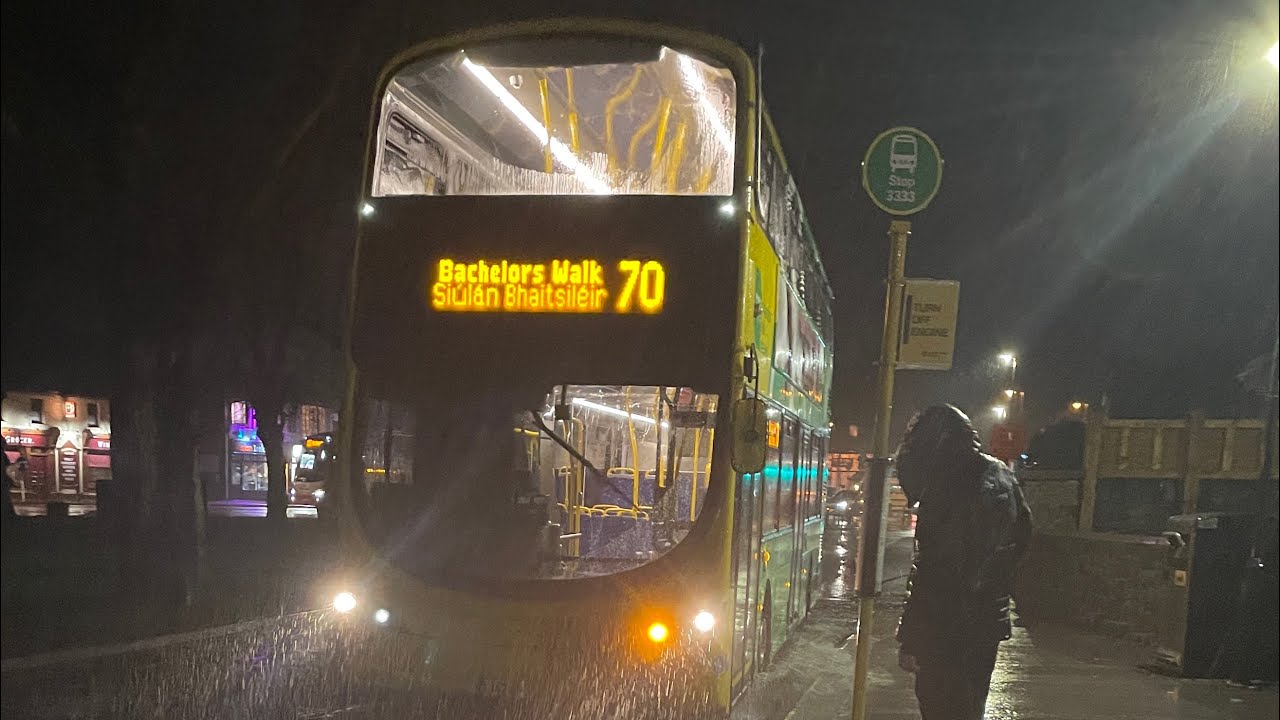 Dublin bus | SG9 | Volvo B5TL Wright Gemini 3 | route 70 to Bachelors Walk 