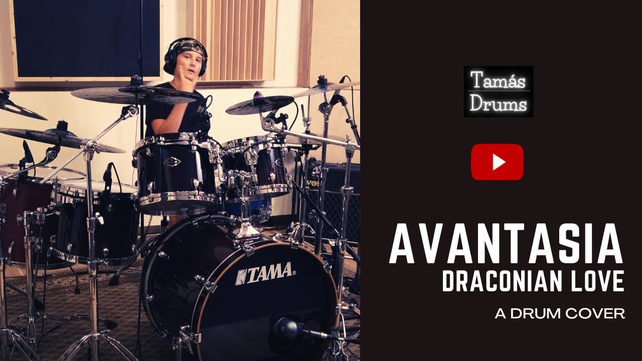 Avantasia - Draconian Love - a drum cover