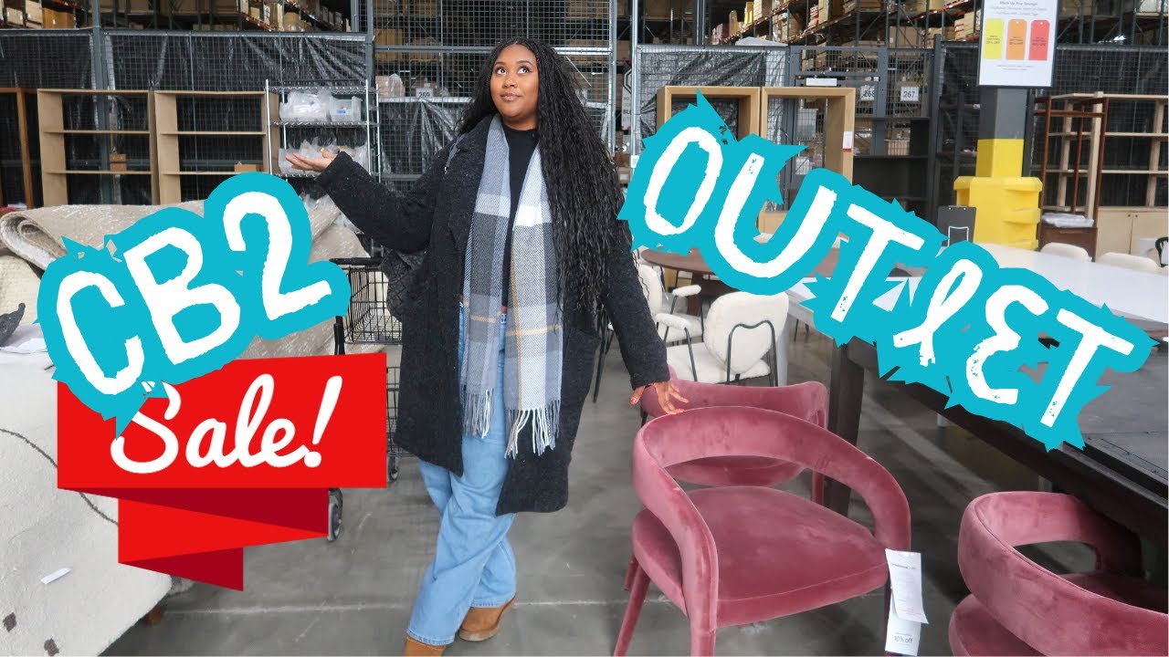 CB2 Outlet Shopping for the PERFECT Guestroom/Office Finds