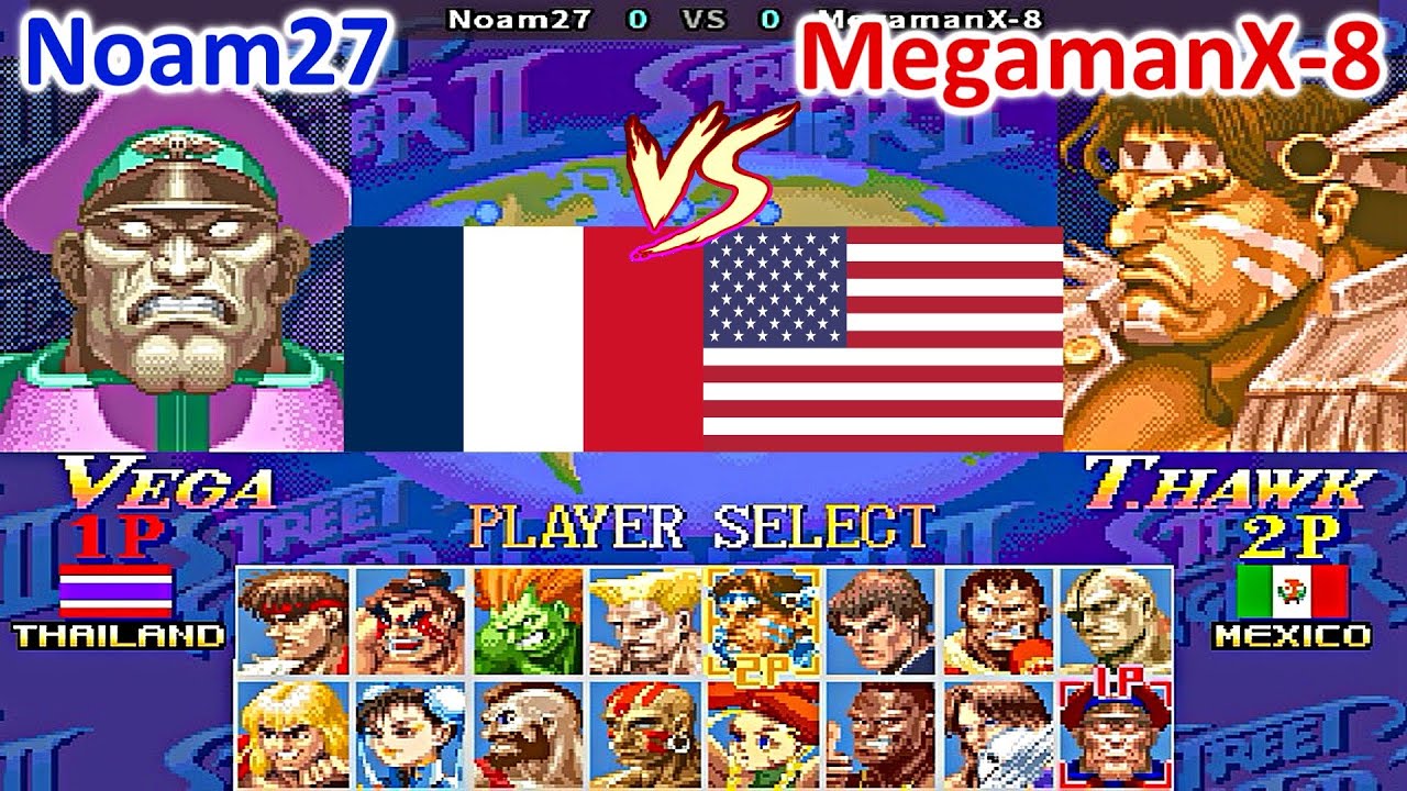 Super Street Fighter II X: Grand Master Challenge - Noam27 vs MegamanX-8
