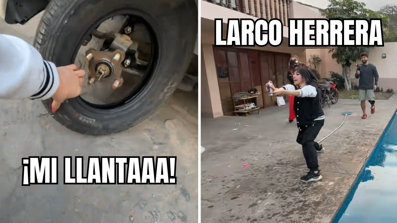 EMETSUKI ENLOQUECE PORQUE LE QUITARON LA LLANTA DE SU CARRO