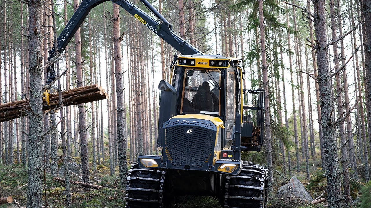 Eco Log Tip Control &ndash; ETC. Crane tip control system for forwarders.