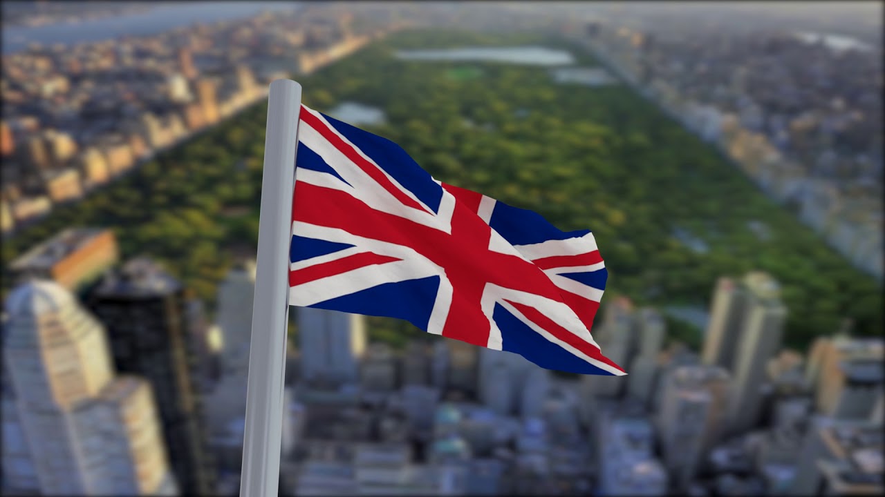Union Jack nCloth Simulation