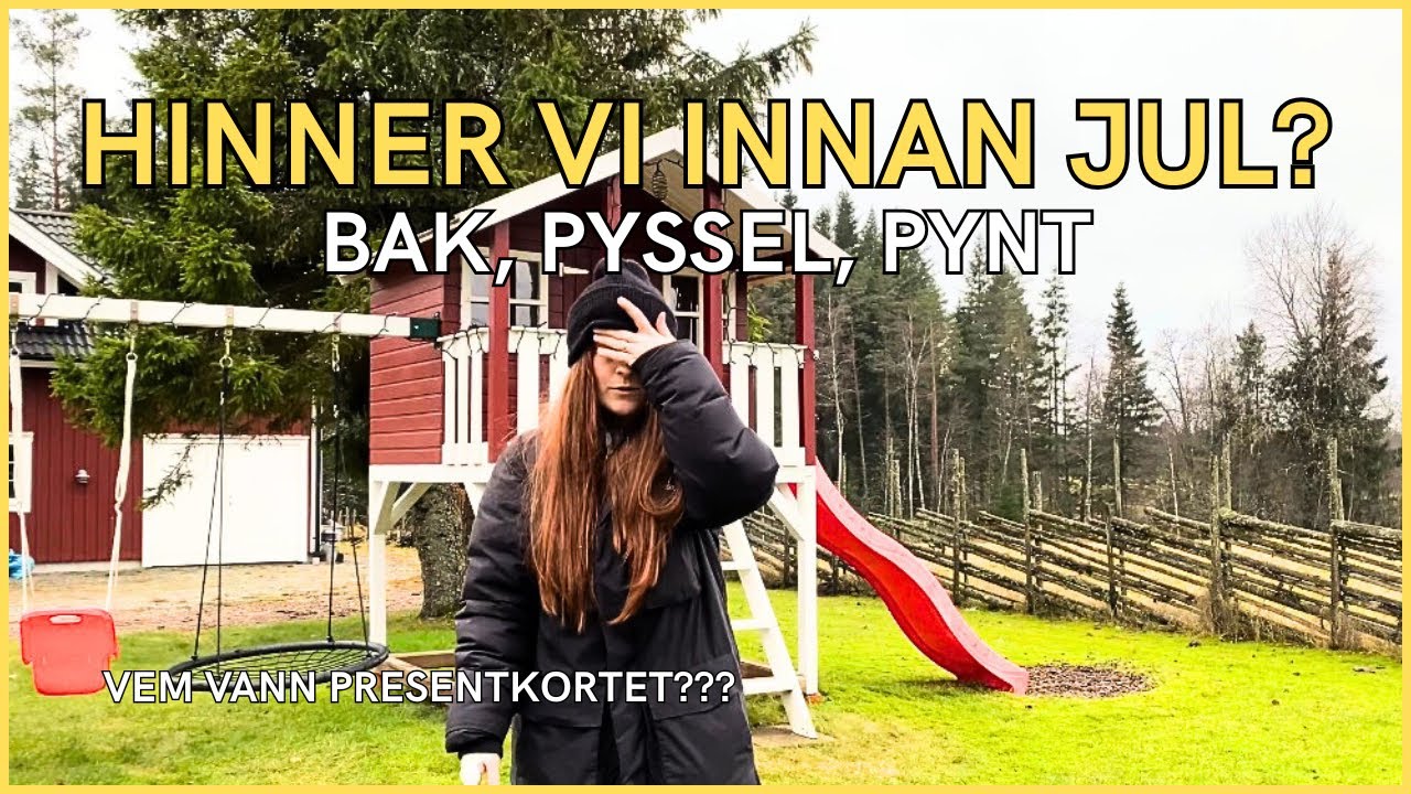ÄNNU en STOR JULVLOGG!🎅🏽🤶🏽🎄❤️ - VLOGG!