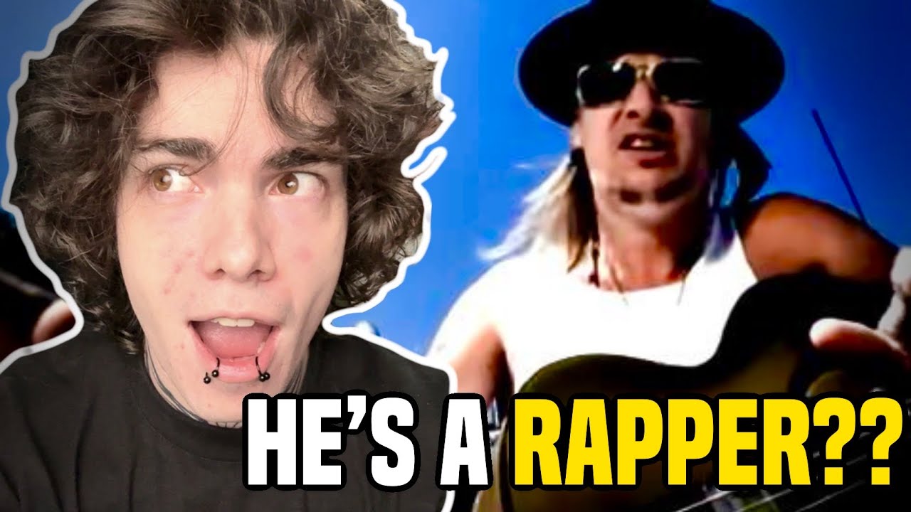 HE'S A RAPPER?! GEN Z First Time Reaction to Kid Rock - Cowboy (Official Music Video)
